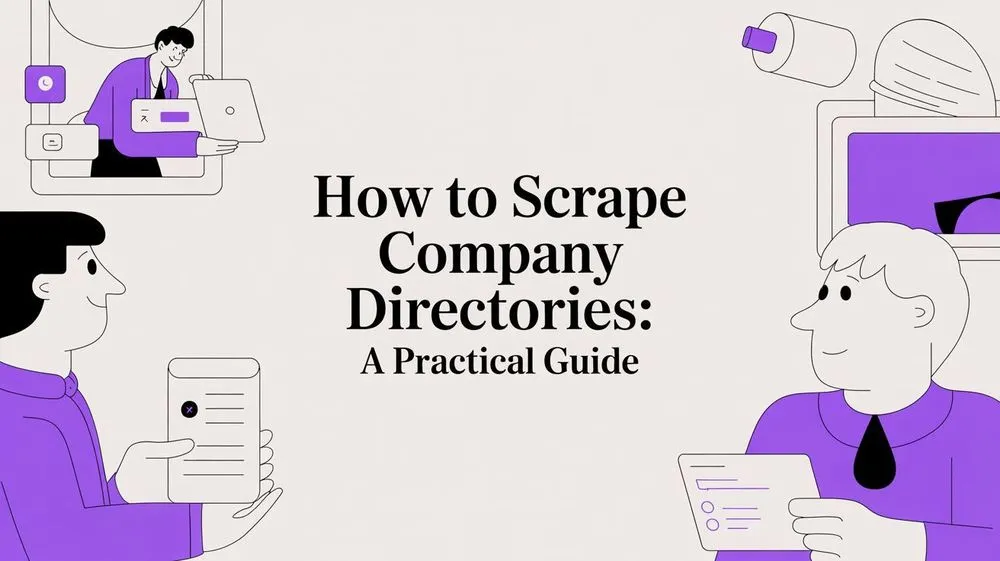 How to Scrape Company Directories: A Practical Guide