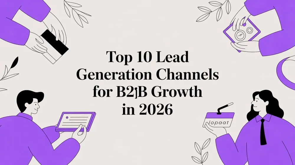 Top 10 Lead Generation Channels for B2B Growth in 2026
