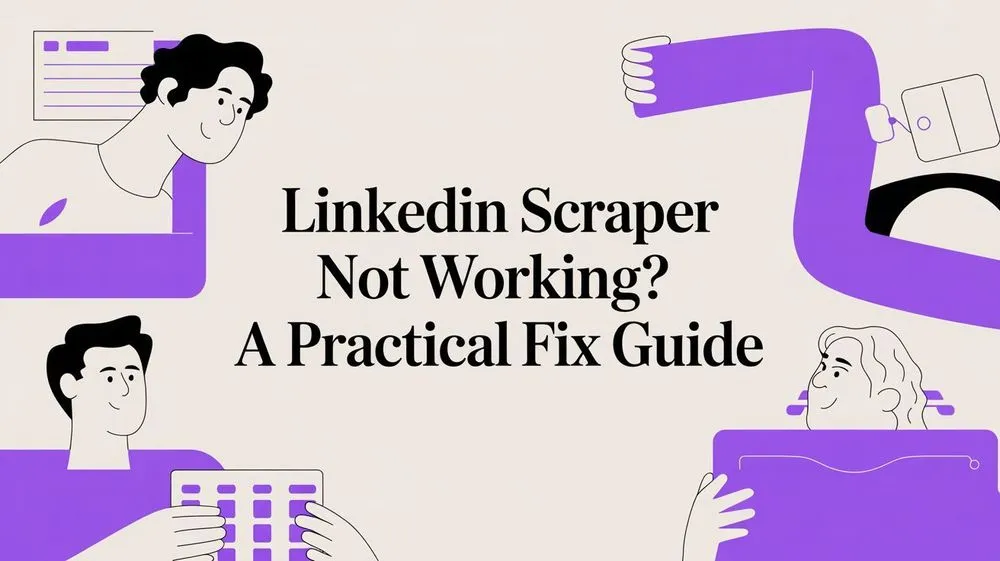 LinkedIn Scraper Not Working? A Practical Fix Guide for Professionals