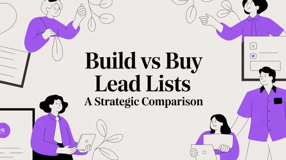 Build vs Buy Lead Lists: A Strategic Guide for Modern Teams