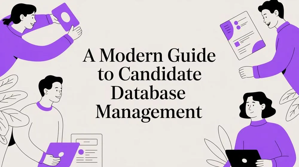 A Modern Guide to Candidate Database Management
