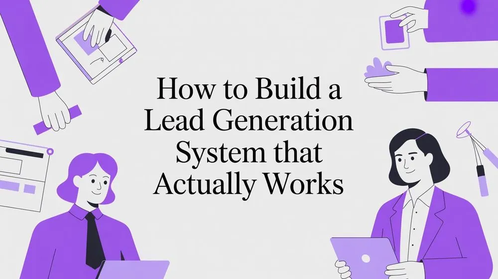 How to Build a Lead Generation System That Actually Works