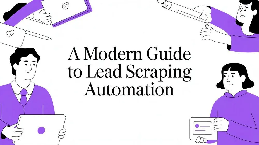 A Modern Guide to Lead Scraping Automation