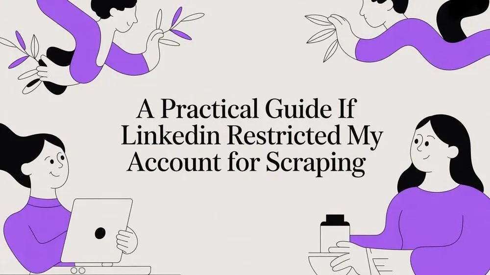 A Practical Guide: What to Do If LinkedIn Restricts Your Account for Scraping