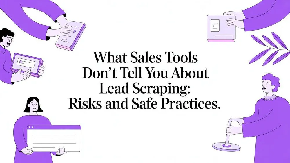 What sales tools don’t tell you about lead scraping: risks and safe practices